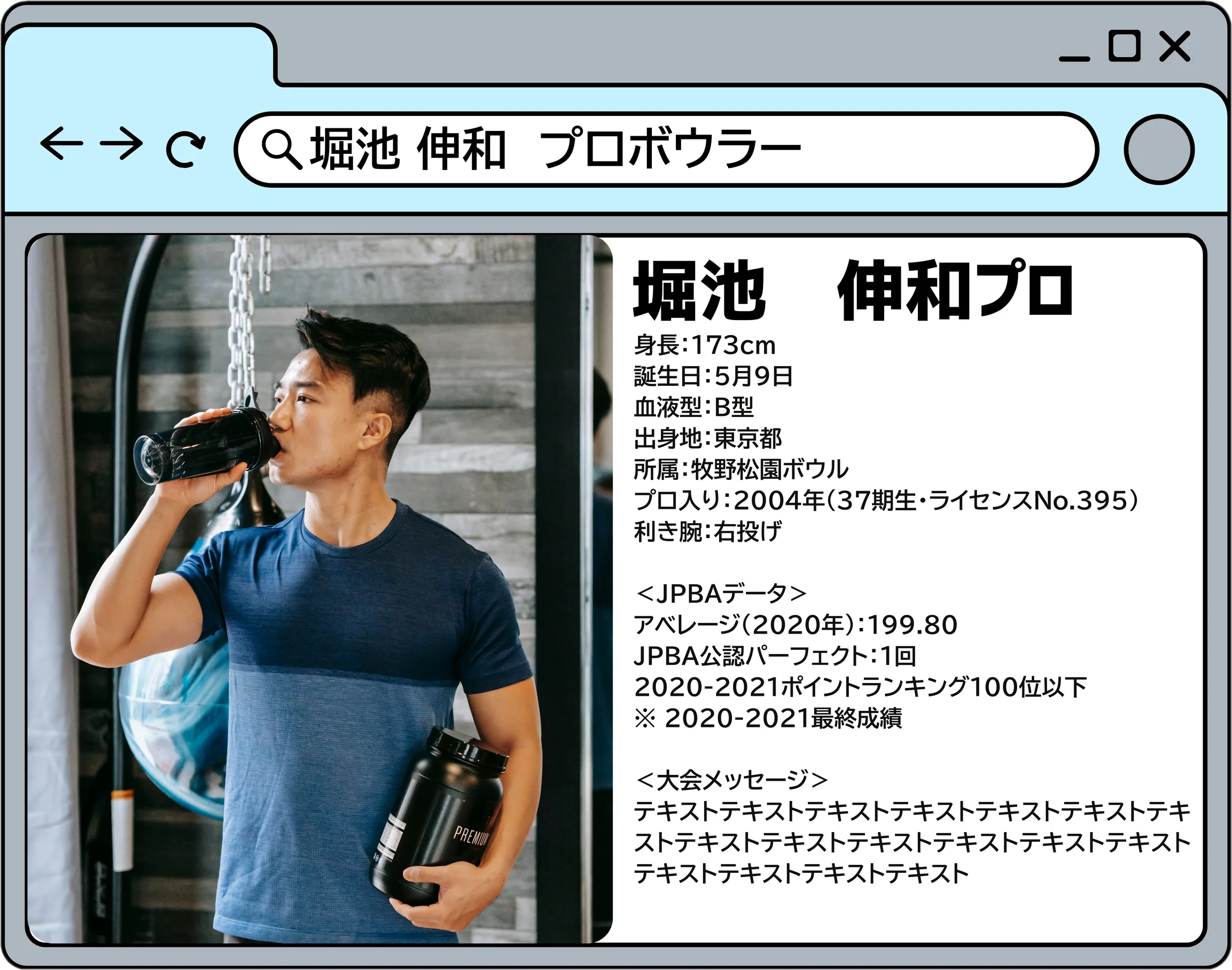 プロボウラーのプロフィール